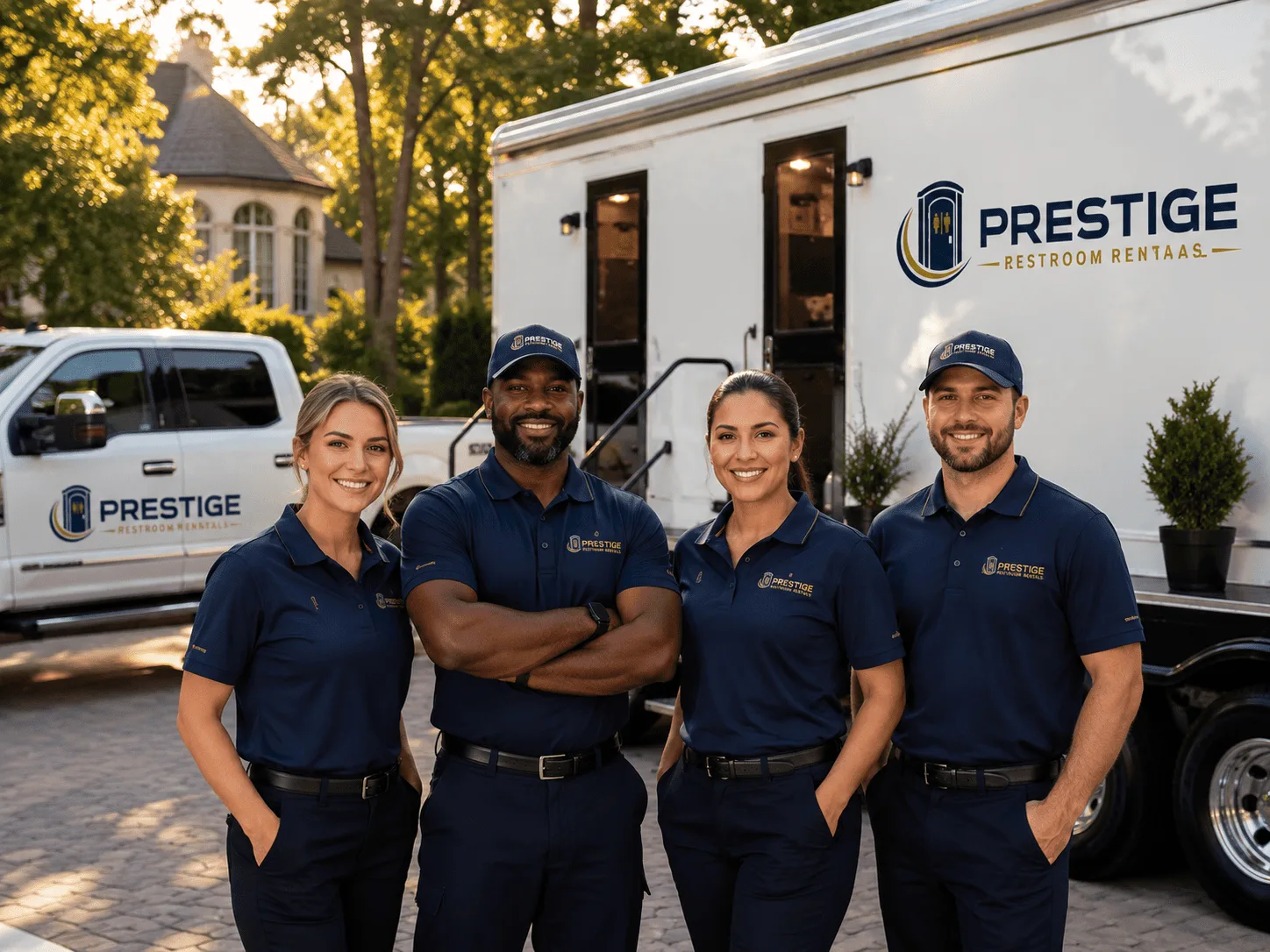 Trusted Luxury Portable Restrooms company in Slater, MO